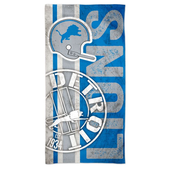Detroit Lions 30″ x 60″ Retro Spectra Beach Towel