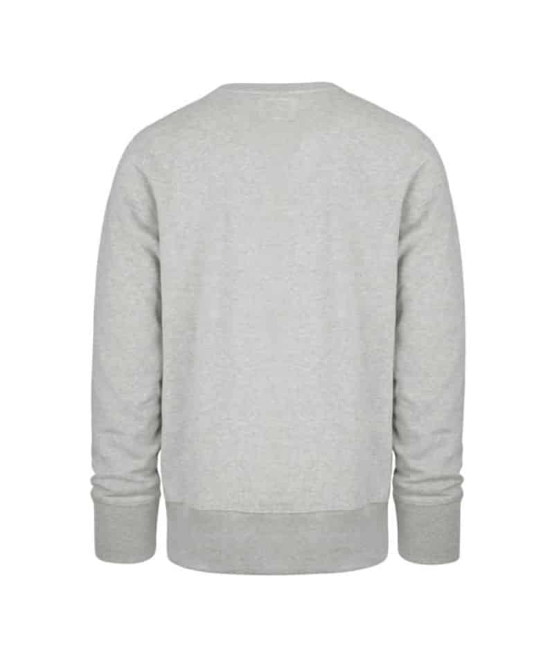 Detroit Lions Men's 47 Brand Gray Headline Crew Sweatshirt - Image 2