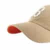 Boston Red Sox 47 Brand Khaki Ballpark Clean Up Adjustable Hat - Image 2