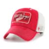 Detroit Red Wings 47 Brand Vintage Red Five Point Clean Up Mesh Snapback Hat