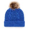 New York Islanders Women's 47 Brand Royal Blue Meeko Cuff Knit Hat