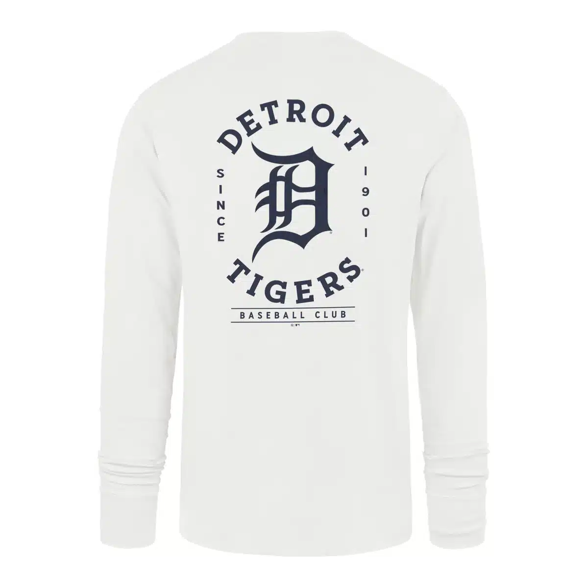 Detroit Tigers 47 Brand Men's Sandstone Franklin Long Sleeve T-Shirt Tee