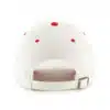 Boston Red Sox 47 Brand Cooperstown White Red Diamond Clean Up Adjustable Hat