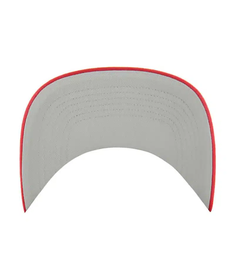 Cincinnati Reds 47 Brand Cooperstown White Red Pinstripe Snapback Hat - Image 4