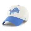 Detroit Lions 47 Brand Blue Raz Bone Franchise Fitted Hat