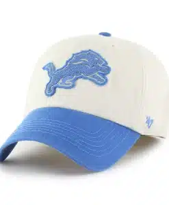 Detroit Lions 47 Brand Blue Raz Bone Franchise Fitted Hat
