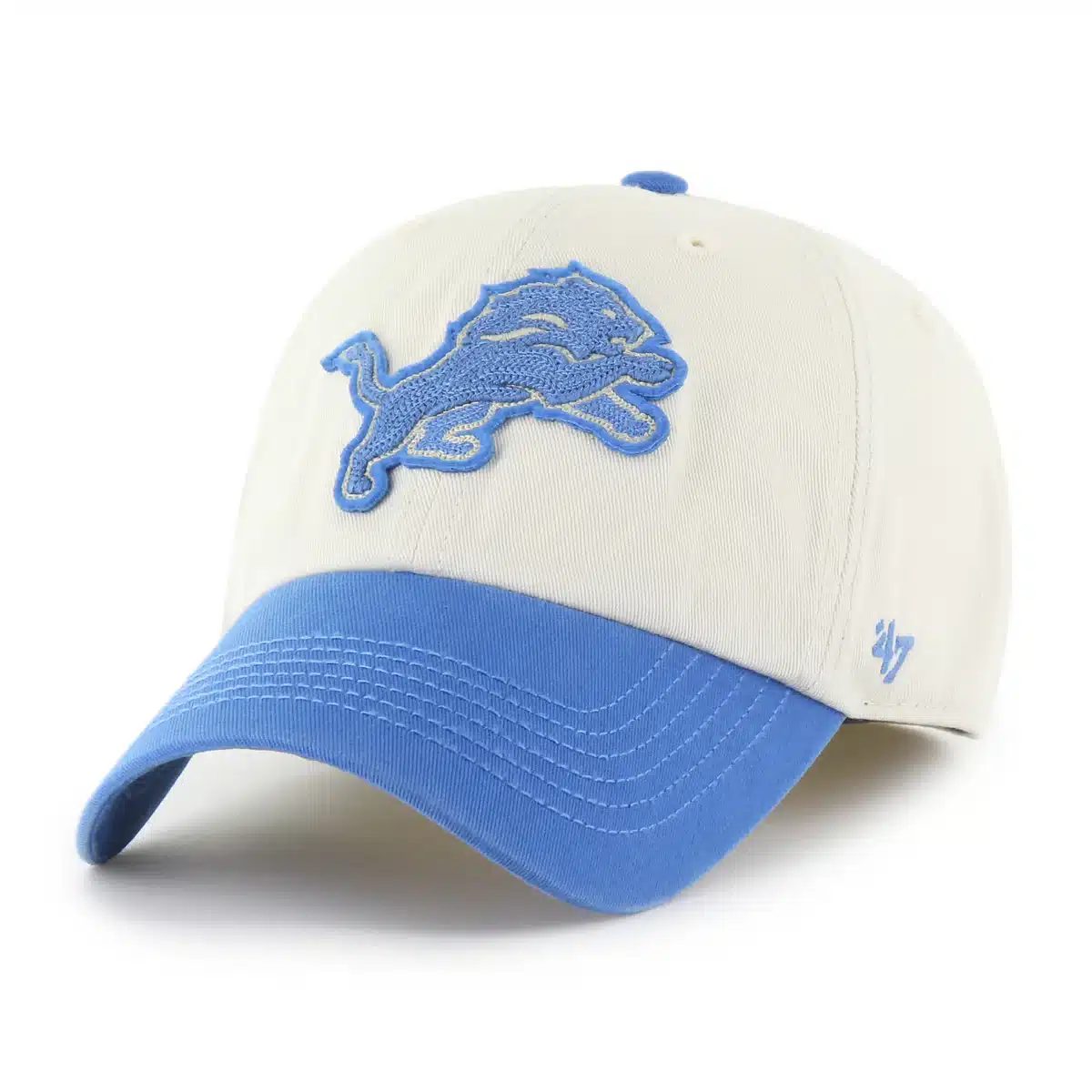 Detroit Lions 47 Brand Blue Raz Bone Franchise Fitted Hat