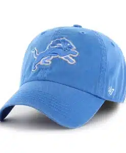 Detroit Lions 47 Brand Blue Raz Franchise Fitted Hat