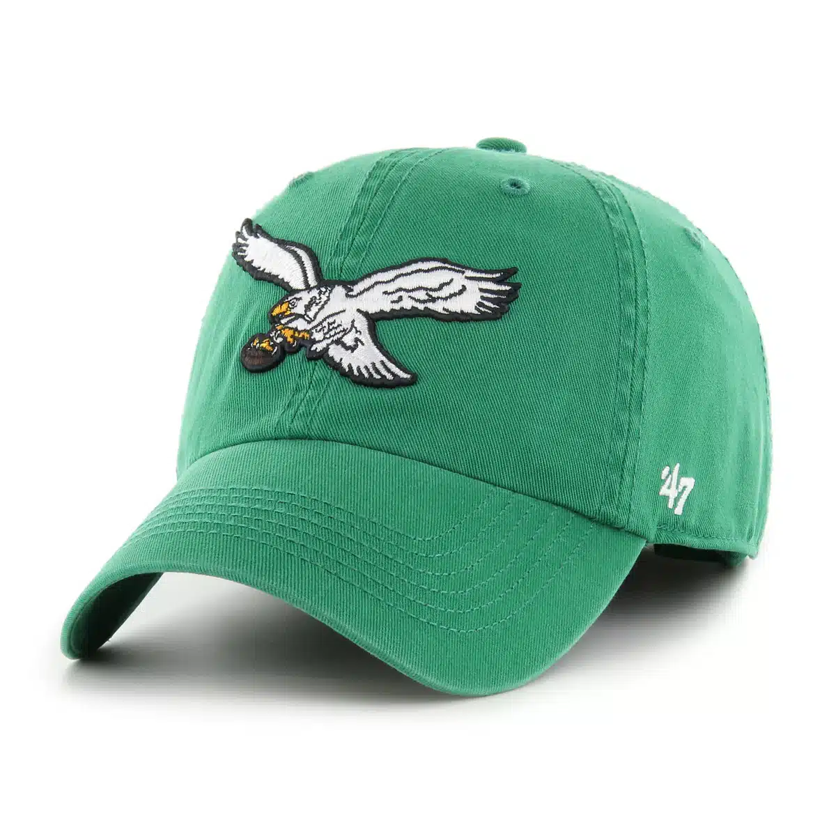 Philadelphia Eagles 47 Brand Vintage Classic Green Franchise Fitted Hat