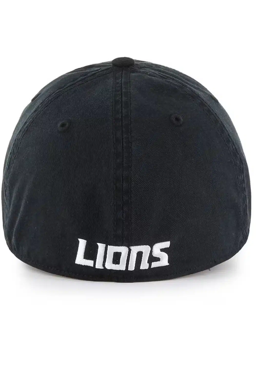Detroit Lions 47 Brand Black Franchise Fitted Hat - Image 2