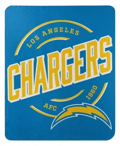 Los Angeles Chargers 50x60 Fleece Throw Blanket
