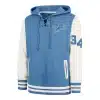 Detroit Lions Men's 47 Brand Cadet Blue Lateral Lacer Pullover Hoodie