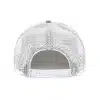 Detroit Tigers 47 Brand Gray Ellington Mesh Trucker Snapback Hat - Image 2