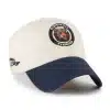Detroit Tigers 47 Brand Cooperstown Bone Navy Clean Up Adjustable Hat