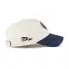 Detroit Tigers 47 Brand Cooperstown Bone Navy Clean Up Adjustable Hat - Image 3