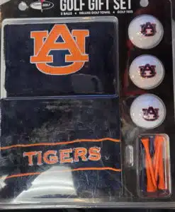 Auburn Tigers Golf Gift Set with Towel